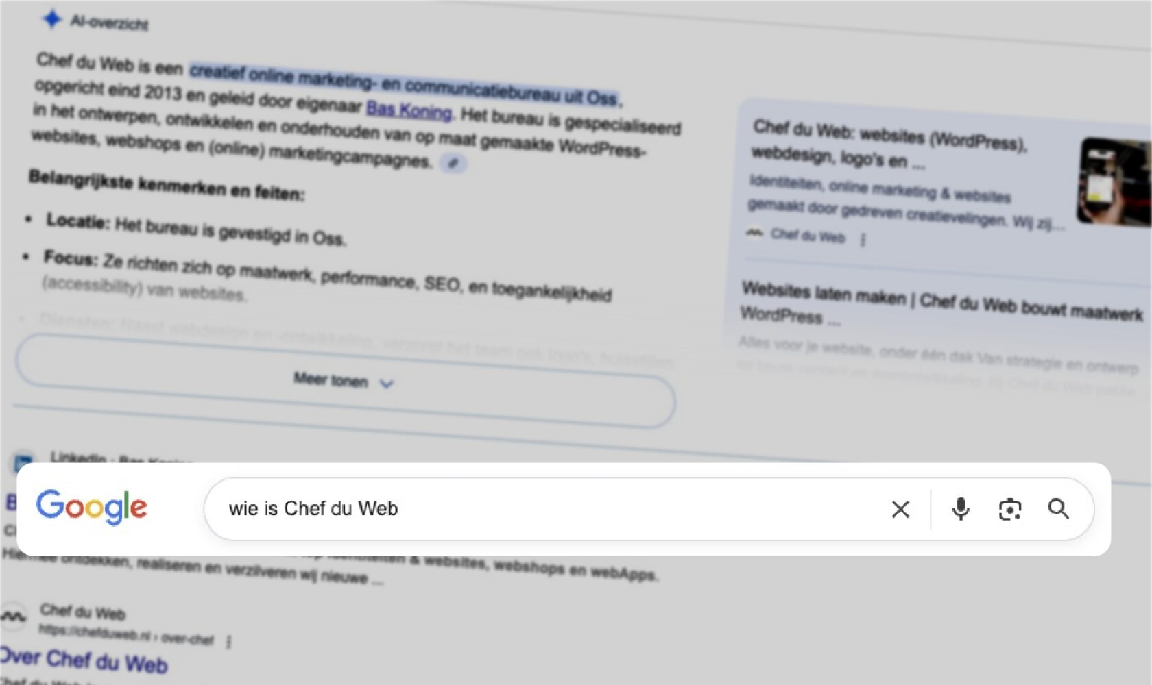 Chef du Web GEO